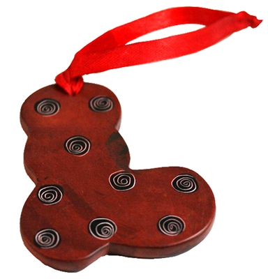 Boot Soapstone Ornament - CHOR1093