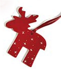 Moose Soapstone Ornament - CHOR1140