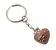 Heart Soapstone Key Ring - HEKR1159