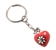 Heart Soapstone Key Ring - HEKR1160