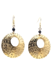 Coil Brass Earring - JEEA1272