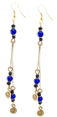 Dangling Brass Earring - JEEA1285