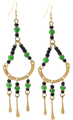 Dangling Brass Earring - JEEA1289