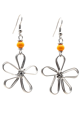 Flower Wire Earring - JEEA1571