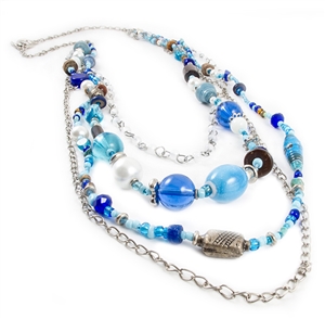 Round Beads Necklace - JENE1633
