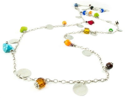 Round Beads Necklace - JENE1638
