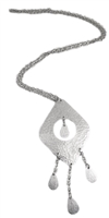 Dangling Metal Necklace - JENE1738