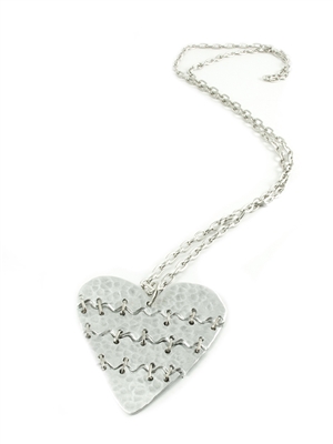 Heart Metal Necklace - JENE1742