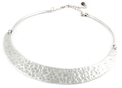 Oval Metal Necklace - JENE1750