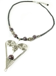 Heart Wire Necklace - JENE1784