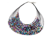 Oval Beads Necklace - JENE1899