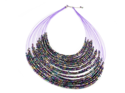 Oval Beads Necklace - JENE1901