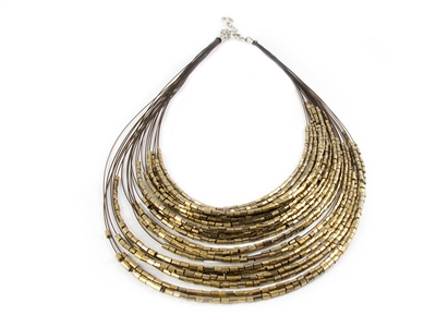 Oval Beads Necklace - JENE1902