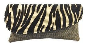 Rectangle Fabric Clutch - PRCL1039