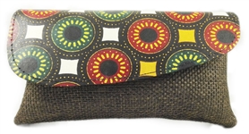 Rectangle Fabric Clutch - PRCL1056
