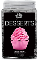 WET Desserts Frosted Cupcake Lubericant 100ct