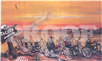 David Mann Tecote Run Poster Print