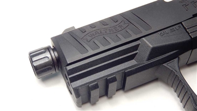 Walther PPQ barrel thread adapter | thread adapter | 1/2x28tpi | suppressor adapter | muzzle device | PPQ thread adapter | 1/2x28 Thread Adapter | Thread Protector | 512105 | threaded barrel adapter | 723364205248 | 22lrupgrades