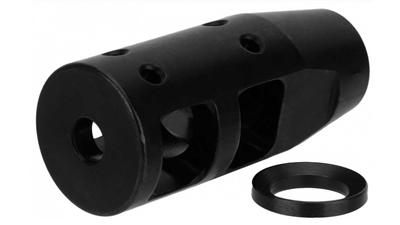 Tactical Comp | 3-gun | 2-port AR15 AR-15 comp compensator Muzzle Brake | AR15 Comp | AR15 muzzle device
