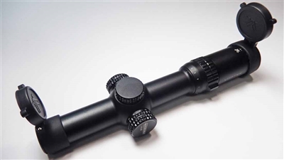 Voretex Strike Eagle 1-6x magnification Rifle Scope with 30mm Tube | 3-gun | 3gun | multigun scope | 3-gun scope | strike eagle | bullet compensated reticle