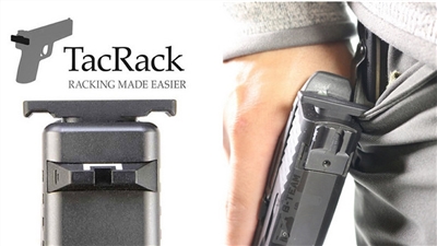 TacRack Back Plate for all Glock Pistols gen 1-5, All Caliber and All Sizes except G42 / G43 / 42x / 44 / 48