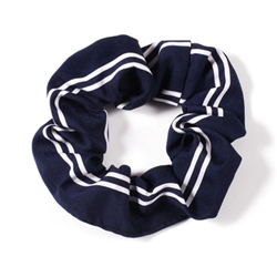 striped scrunchie