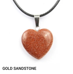 genuine stone pendant necklace