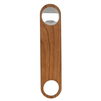 Bar Blade Bottle Opener, Cherry Wood, Bulk