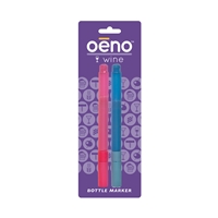 Wine Glass Marker, Neon Asst, Carded