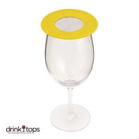 Ventilated Drink Top, Yellow