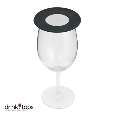 Ventilated Drink Top, Black