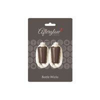 Afterglow Bottle Wick, Black, 2-Pack, Carded 