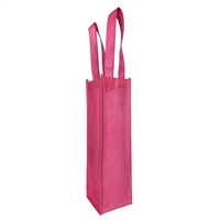 Vino Sack1-Bottle Bag, Raspberry