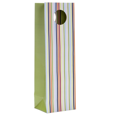 Uptown Bottle Tote, Stripes