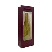 ClearViewâ„¢ Wine Bag, Burgundy