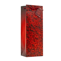 Wine Bag, Red Roses