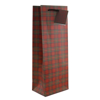 Holiday Bag, Red Plaid