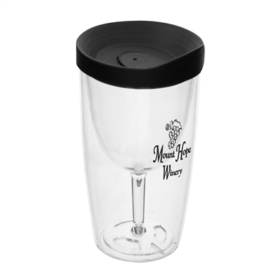 Custom Traveling Tumbler, Black