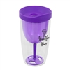 Custom Traveling Tumbler, Purple