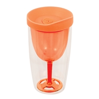 Traveling Tumbler, Tangerine