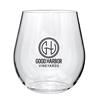 Custom Shatter-Proof, Stemless Wine Glass, Tritanâ„¢ Plastic 16 oz
