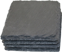 Slate Coaster Square, Set/4