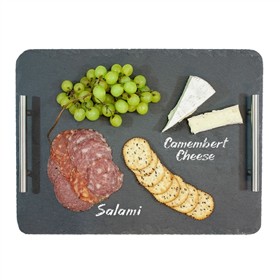 Slate Large Cheese Board W/ Handles