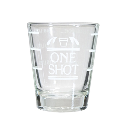 Shot Glass W/Measurements, Bulk