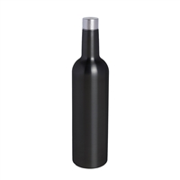 Apollo Wine Bottle Flask, Black