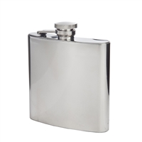 Flask, 6 Oz, Chrome