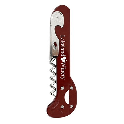 Custom Boomerang Classic Corkscrew, Burgundy, Bulk