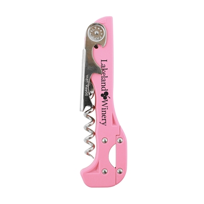 Custom Boomerang 2-Step Corkscrew, Pink, Bulk