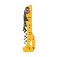 Custom Boomerang 2-Step Corkscrew, Yellow, Bulk