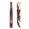 Custom Pulltap Corkscrew, Burgundy, Bulk